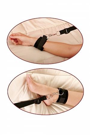Fetish Fantasy Bed Bindings Restraint Kit - Secret Garden