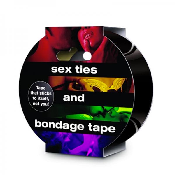 Sex Ties And Bondage Tape Black - Secret Garden