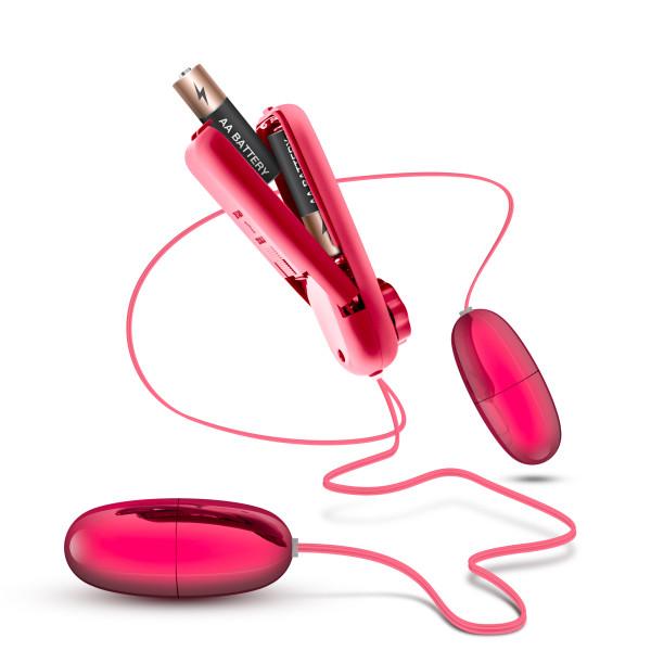 Double Pop Eggs Cerise Pink Vibrating Bullet - Secret Garden