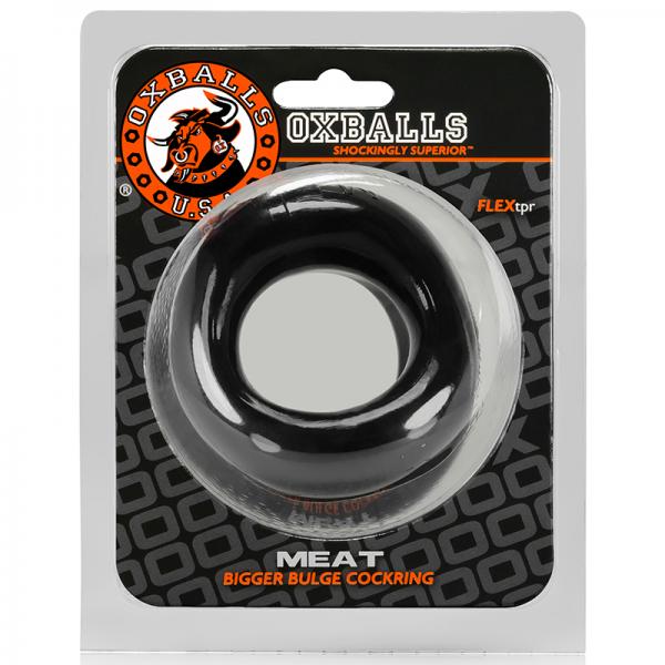 Oxballs Meat, Padded Cockring, Black - Secret Garden