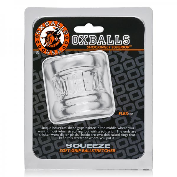 Oxballs Squeeze, Ball Stretcher, Clear - Secret Garden