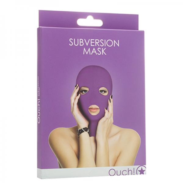 Ouch! Subversion Mask - Purple - Secret Garden