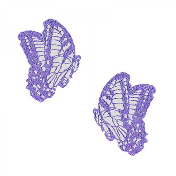 Neva Nude Pasty Butterfly Glitter Lavendar - Secret Garden