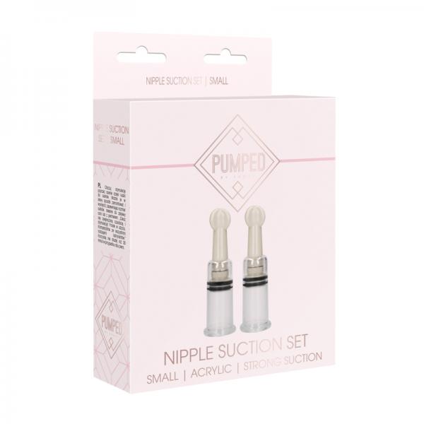 Pumped - Nipple Suction Set Small - Rose - Secret Garden