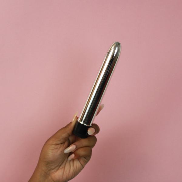 7 Multi-speed Vibrator Silver - Secret Garden