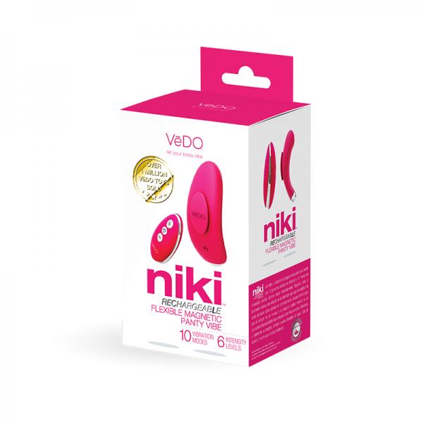 Niki Rechargeable Panty Vibe Foxy Pink - Secret Garden