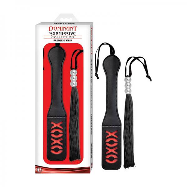 Dominant Submissive Collection Paddle & Whip - Secret Garden