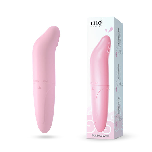 Laile Little Dolphin Vibrator 1AAA Mini Little Dolphin Vibrator Wireless Massage Vibrator Female Masturbation G-Spot Vibrator AV Stick - Secret Garden