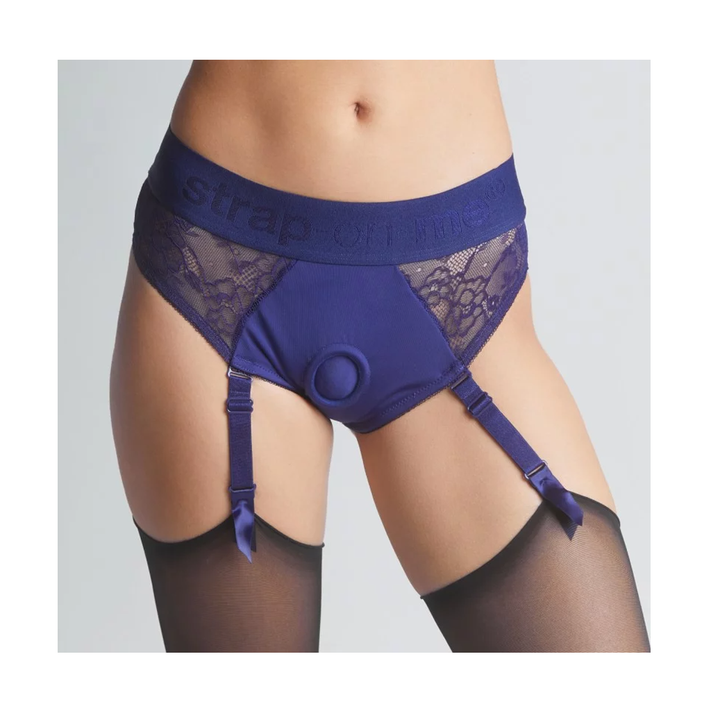 HARNESS LINGERIE DIVA - XL - NIGHT BLUE