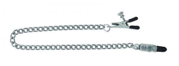 Adjustable Nipple Clamps With Curbed Chain - Secret Garden