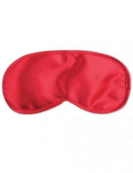 Fetish Fantasy Red Satin Love Mask O/S - Secret Garden