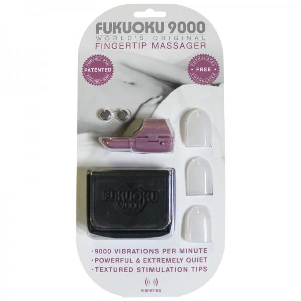 Fukuoku 9000 Fingertip Massager with Stimulating Tips - Secret Garden