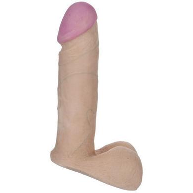 Vac-U-Lock 6in Ultraskyn Cock - Beige