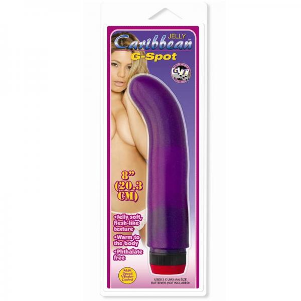 Caribbean Jelly G Spot Vibe - Purple - Secret Garden