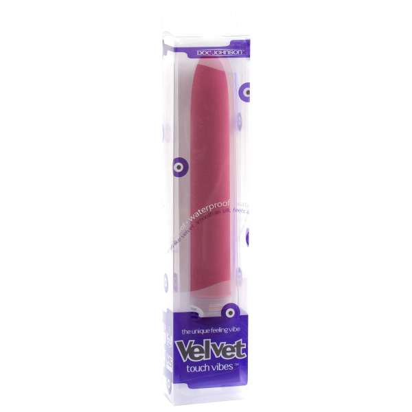 Velvet Touch Vibes 7 Inch Dusty Rose Vibrator - Secret Garden