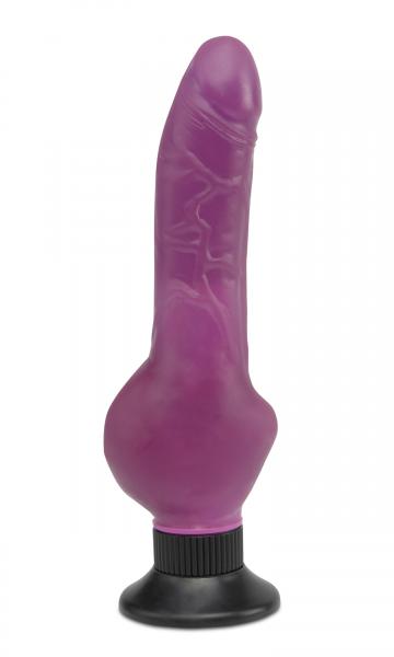 Waterproof Wall Bangers Purple Suction Cup Dildo - Secret Garden