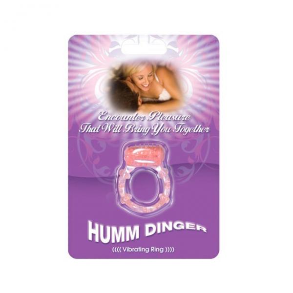 Humm Dinger Dual Vibrating Cockring (magenta) - Secret Garden