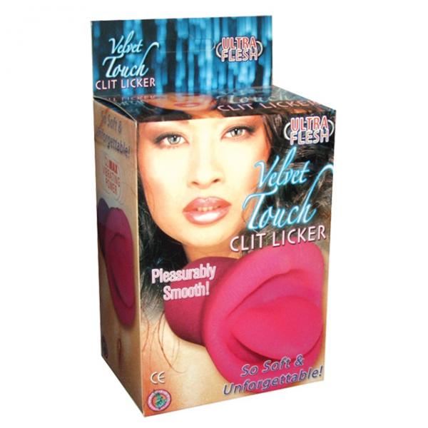 Velvet Touch Clit Licker Vibrating - Hot Pink - Secret Garden