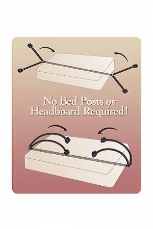 Fetish Fantasy Bed Bindings Restraint Kit - Secret Garden