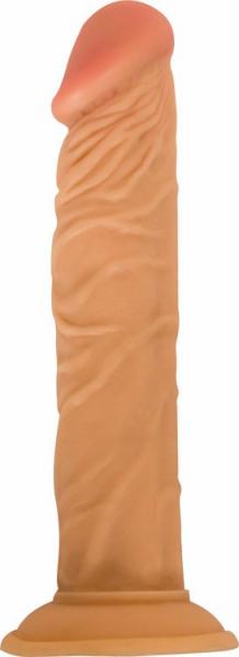 All American Whopper Vibrating 8 inches Dildo Beige - Secret Garden