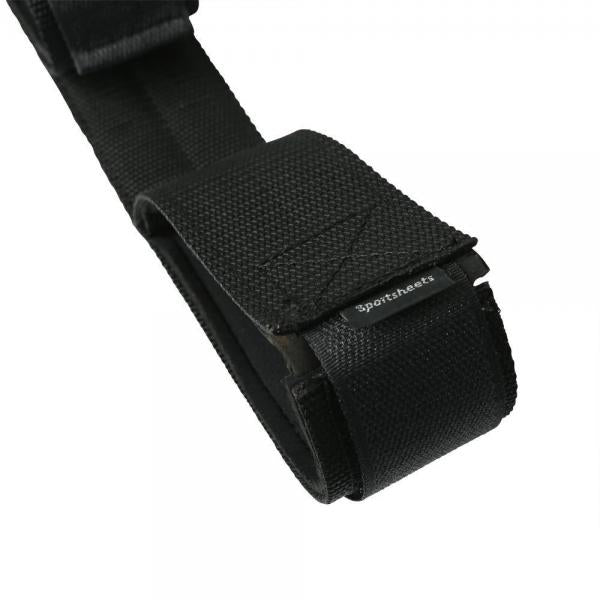 Bondage Bar with Neoprene Velcro Cuffs 24 inches Black - Secret Garden