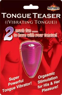 Tongue Teaser Silicone Oral Vibrator - Pink - Secret Garden