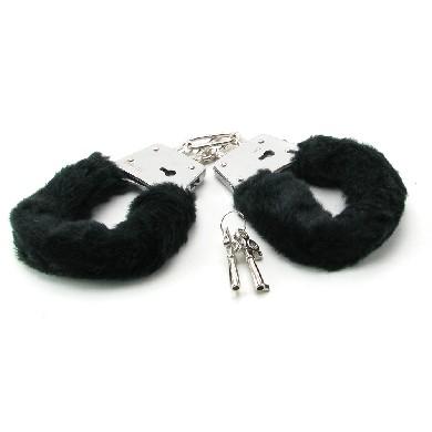 Fetish Fantasy Beginners Furry Cuffs Black - Secret Garden
