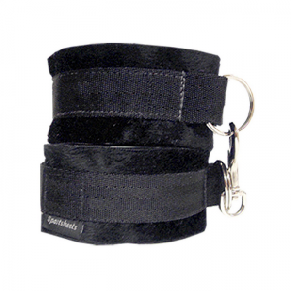 Sportsheets Soft Cuffs Black - Secret Garden