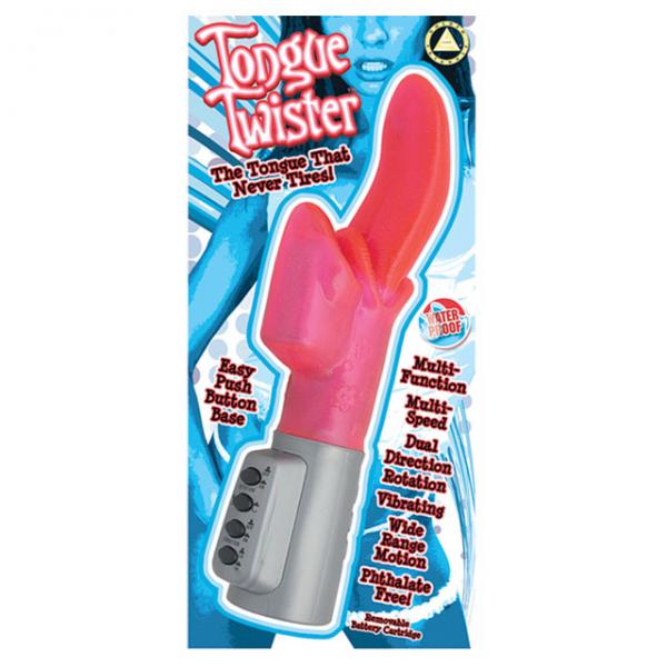 Tongue Twister Pink Vibrator - Secret Garden