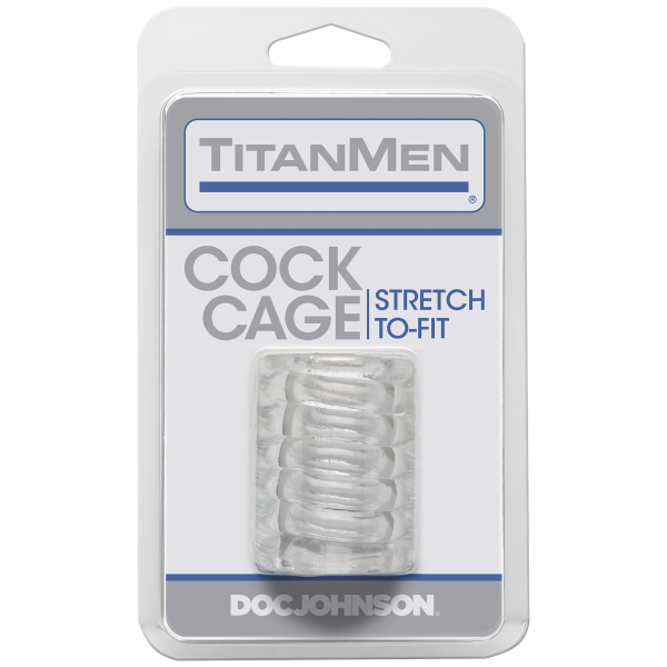 Titanmen Cock Cage Clear - Secret Garden