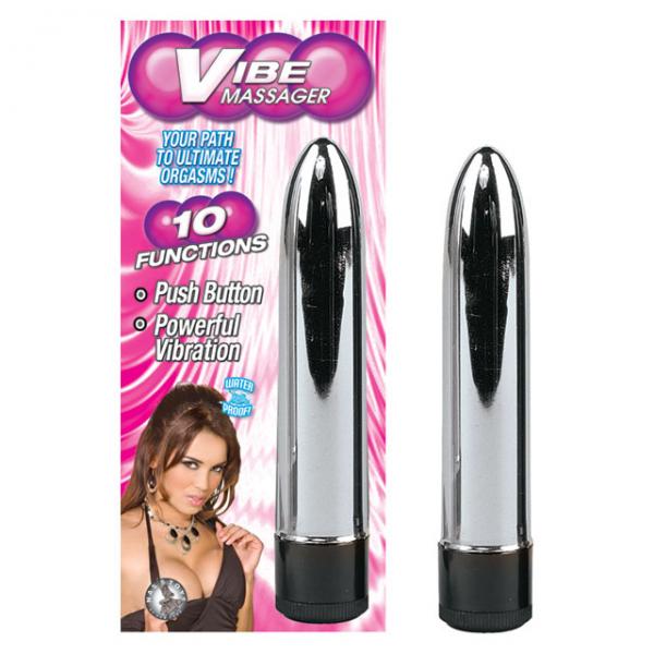 Vibe Massager 4.5in. (silver) - Secret Garden