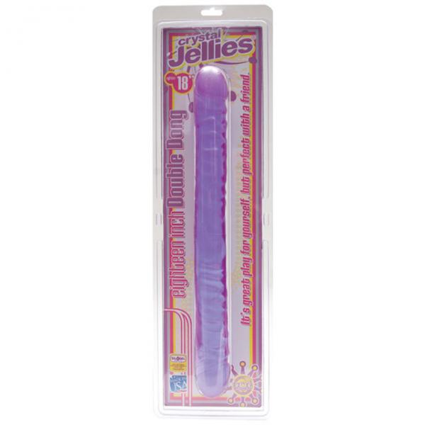 Double Dong 18 inches - Purple - Secret Garden