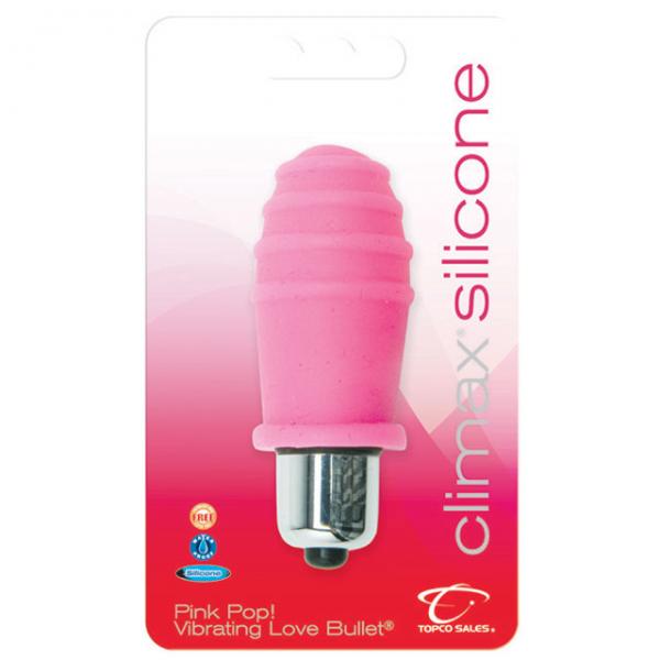 Climax Silicone Pink Pop! Vibrating Love Bullet - Secret Garden