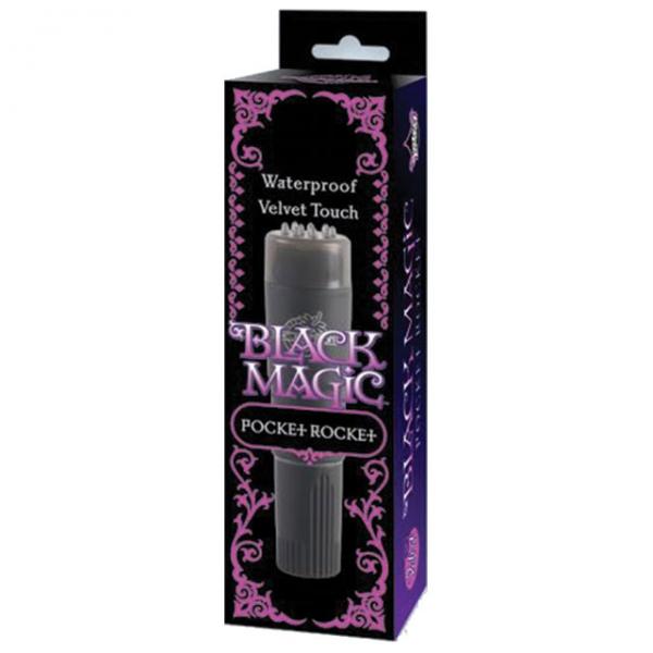 Black Magic Pocket Rocket Massager - Secret Garden