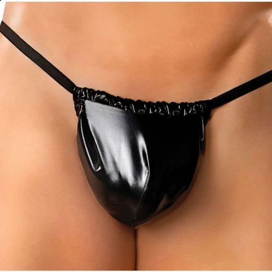 Male Power Liquid Onyx Posing Strap One Size Underwear - Secret Garden