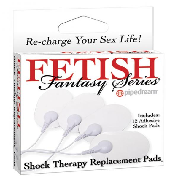 Fetish Fantasy Shock Therapy Replacement Pads 12 Count - Secret Garden