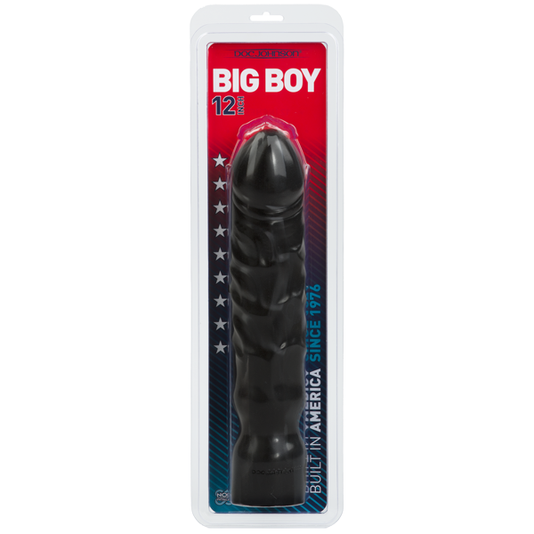 Big Boy Dong 12 Inches Black - Secret Garden