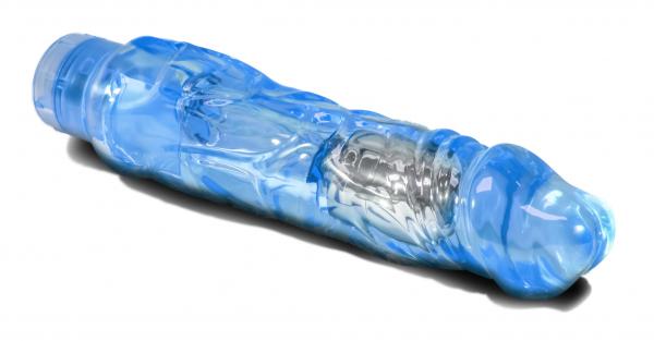 Wild Ride Waterproof Vibrator - Blue - Secret Garden