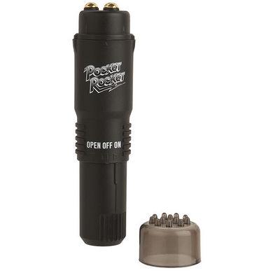 Pocket Rocket Limited Edition Black Massager - Secret Garden