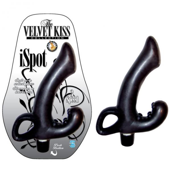 iSpot Black Vibrator - Secret Garden