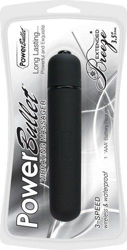 Power Bullet Breeze 3.5 inches Vibrator Black - Secret Garden