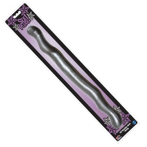 Sex Please Double Dare Dong 18 Inches Silver - Secret Garden