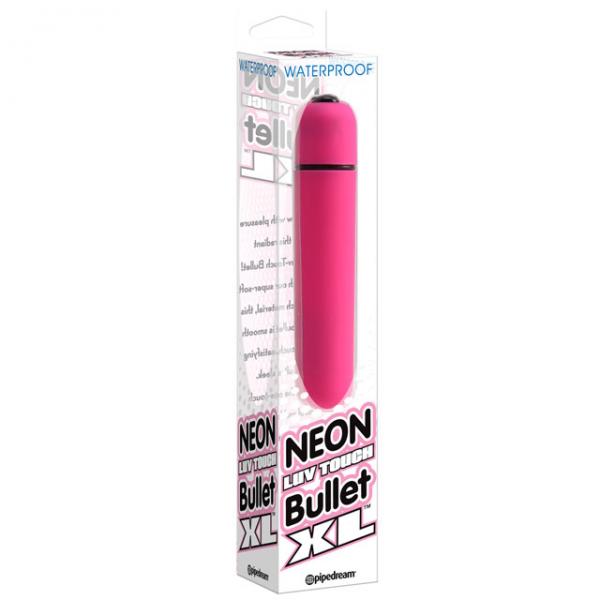 Neon Luv Touch Bullet Xl Pink - Secret Garden