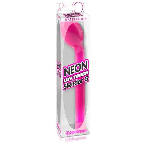 Neon Luv Touch Slender G Pink Vibrator - Secret Garden