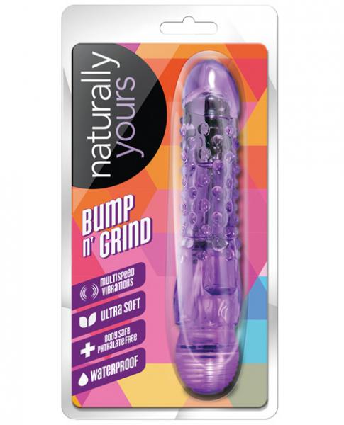 Bump N Grind Purple Vibrator - Secret Garden