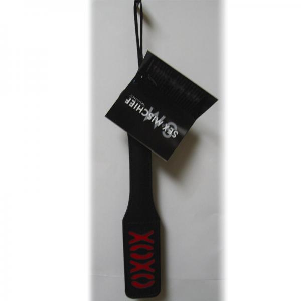 Sex and Mischief XOXO Paddle Black - Secret Garden