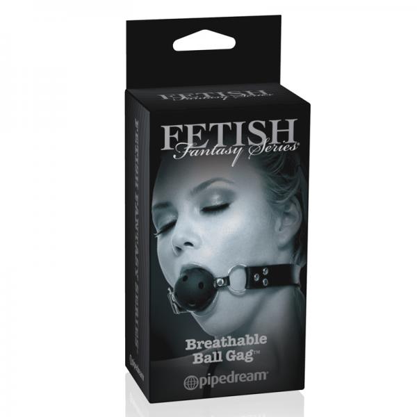 Limited Edition Breathable Ball Gag Black O/S - Secret Garden