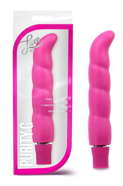 Purity G Silicone Pink Vibrator - Secret Garden