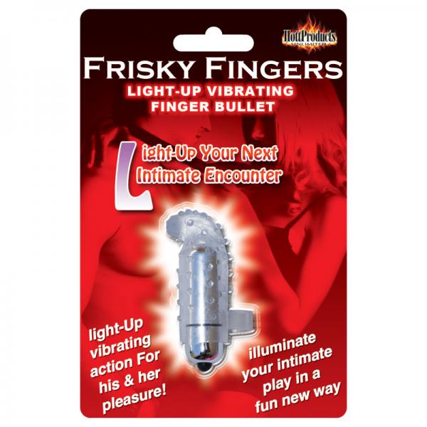 Light Up Frisky Finger - Clear. - Secret Garden