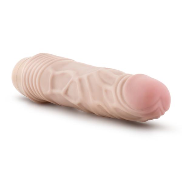 Dr Skin Cock Vibe #2 Beige Realistic Vibrating Dildo - Secret Garden